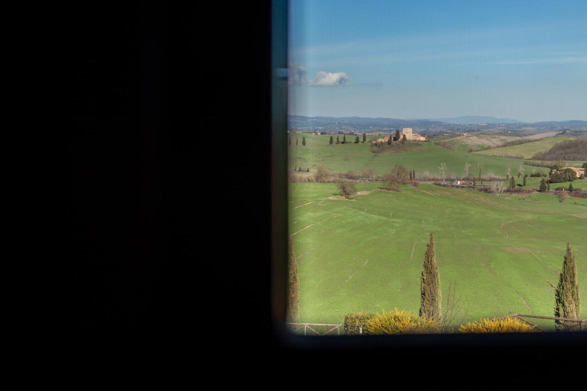 Willa Sunflower Con Vista Su Siena Corsano  Zewnętrze zdjęcie