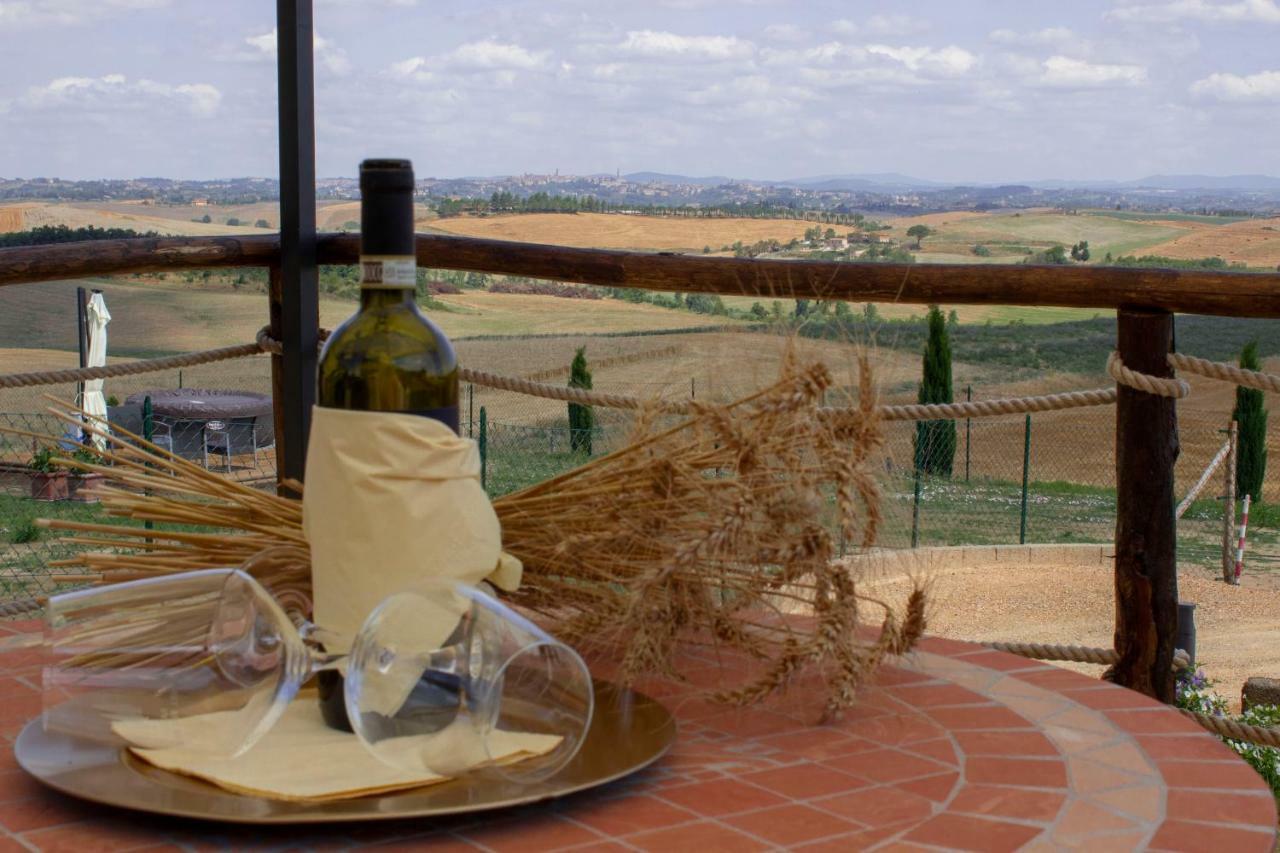 Willa Sunflower Con Vista Su Siena Corsano  Zewnętrze zdjęcie